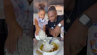 cooking with dad is a Love Language🥰 family familyvlog parenting girldad yummy dessert fyp [upl. by Gnohp674]