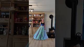 I made Cinderellas ball gown skirt from the 2015 liveaction movie [upl. by Oinafipe]