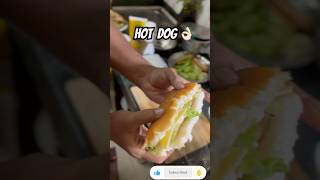 Hot dog Recipe ytshorts shorts viralvideo cooking youtubeshorts [upl. by Ledua617]