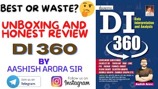 DI 360 Book By Aashish Arora Data Interpretation And Analysis  Honest Review  BUY OR NOT [upl. by Daberath]