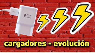 EVOLUCIÓN DE LOS CARGADORES 📱📱⚡⚡ [upl. by Jessika84]