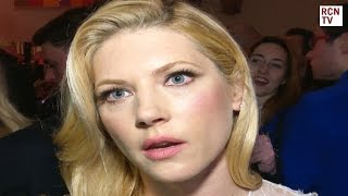 Katheryn Winnick Interview Vikings Shocking Season 6 [upl. by Eelloh530]