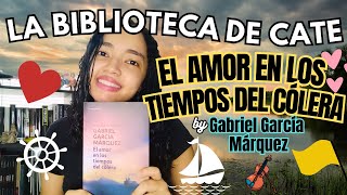 Leyendo EL AMOR EN LOS TIEMPOS DEL CÓLERA de Gabriel García Márquez  La biblioteca de Cate [upl. by Stearne]