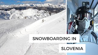 Watch this before snowboarding at Vogel Ski Resort Bohinj Slovenia What to Expect  Parking [upl. by Jilleen310]