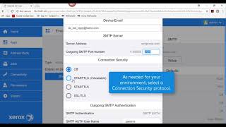 Xerox® VersaLink® Setting Up Scanning to an Email Address [upl. by Lohman]
