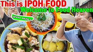 Malaysia Ipoh Food Tour  How Many Food Heavens in Malaysia  Amazing Malaysian Street Food [upl. by Llehcor]