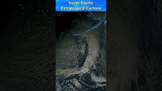 Large Extratropical Cyclone in the Northern Pacific [upl. by Koziarz840]