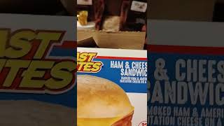 Fast bites ham n cheese 🧀 sandwich 🥪 so good yall need to try these lol 😆😆 [upl. by Asiuqram]