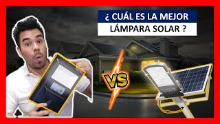 ¿Cuál es la Mejor Lámpara Solar Exterior Descúbrelo Aquí [upl. by Glassco]