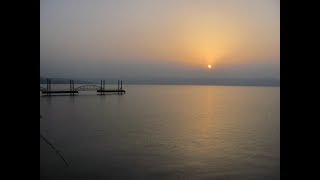 SUNRISE ON THE SEA OF GALILEE  Biblical Israel Ministries amp Tours [upl. by Eetnom]