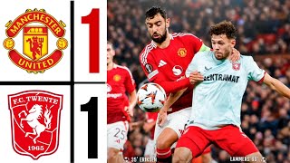 Man United vs FC Twente 11  All Goals amp Extended Highlights  UEFA Europa League 202425 [upl. by Ahsiekim236]