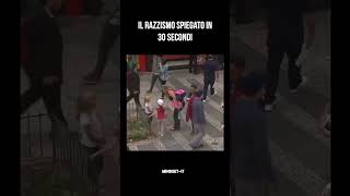 IL RAZZISMO SPIEGATO IN 30 SECONDI [upl. by Sagerman]