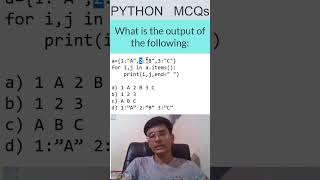 Solve Python MCQs Fast  Learn Python in a Minute infytqmcq infytq shorts python infytqpython [upl. by Vladimar]