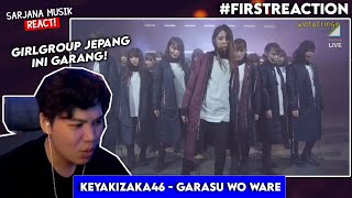 Keyakizaka46  Garasu Wo Ware Sub indo Live Online Concert  SARJANA MUSIK REACT [upl. by Nader]