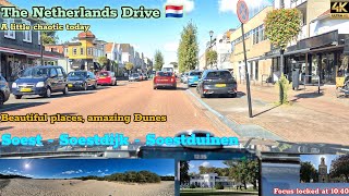 The Netherlands Drive 4K🇳🇱 Soest Soestdijk amp Soestduinen Beautiful Royal Palace and Dunes [upl. by Adyol]