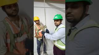 HOW TO USE FALL ARRESTER  FACTION OF FALL ARRESTER  USES OF LIFELINE  BY SAFETY EHS ISHAR [upl. by Rowney177]