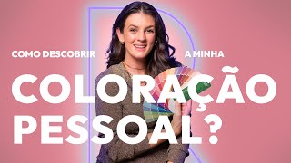 Vem saber como DESCOBRIR sua CARTELA DE CORES da coloração pessoal  por Resolva Meu Look [upl. by Ognimod]