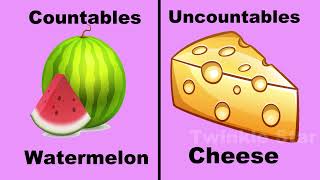 Countable amp Uncountable FOOD in English  Food and Drinks Vocabulary  Twinkle Star [upl. by Orravan]