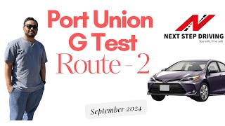 Port Union G Test Route 2 drivetest scarborough ontario [upl. by Fenner]