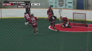 2022 Presidents Cup National Lacrosse Championship INSANE Save [upl. by Alexine342]