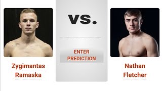 Zygimantas Ramaska VS Nathan Fletcher  UFC Fight Night Preview amp Picks  Pinoy Silent Picks [upl. by Stickney]