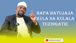 SHEIKH WALID quotMIMI NAWAKUMBUSHA TU HATUJAJA KULALAquot [upl. by Nohsal]