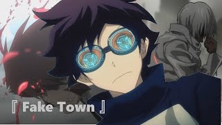 Blood blockade battlefront Op 2 full  Fake town  Romaji lyrics [upl. by Vinay]