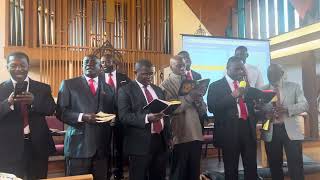 1st Nova Ghanaian SDA Church Elders First Song on Elders Day second part [upl. by Ahsekim743]