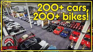 Secret Multi £ Million Car Cave Garage Tour of 400 rare vehicles  UKs biggest car collection [upl. by Ylhsa]