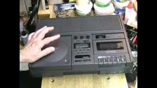 The Mysterious Eiki  Eiki 7070 CDCassette Tape Recorder Review [upl. by Lavella]