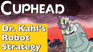 Cuphead  How to Beat Dr Kahls Robot in Junkyard Jive Walkthrough Strategy Guide [upl. by Aisatsan]