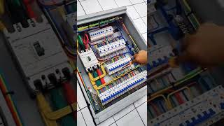 Distribution MCCB panel termination [upl. by Norreht]