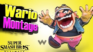 Stealing Stocks With Waft Wario Montage  Super Smash Bros Ultimate [upl. by Valery]