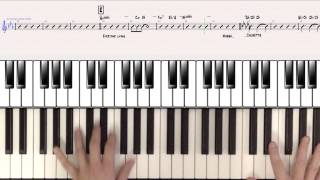 Massachusetts by Ylvis Piano Tutorial [upl. by Tneicniv948]