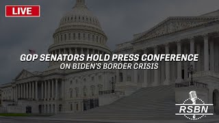 LIVE REPLAY GOP Senators Hold Press Conference on Biden’s Border Crisis  6424 [upl. by Snell649]