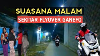 ❗Suasana malam hari disekitar flyover Ganefo Mranggen Demak [upl. by Scrivenor748]