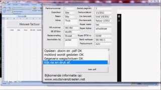 Eenvoudig facturen maken met Excel  Create invoices with Excel [upl. by Diane-Marie]