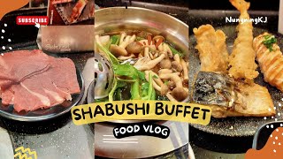 กินบุฟเฟต์ Shabushi ชาบูสายพาน l 399ไม่บวกเพิ่ม คุ้มหรือเปล่า [upl. by Carter635]