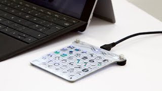 TouchPad  The Arduinocompatible customisable keyboard New Technology Tech World [upl. by Ahsratal134]