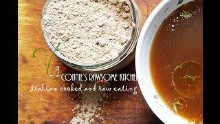 VEGAN BEEF LESS STOCK POWDER SEASONING  Connies RAWsome kitchen [upl. by Eirojram]