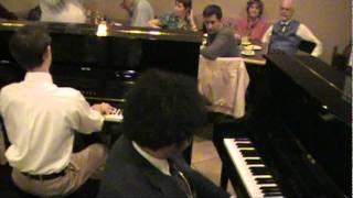 Maple Leaf Rag 2piano duet Frank LiVolsi amp John ReedTorres [upl. by Elem354]