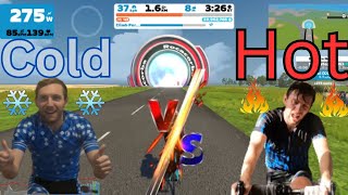 Is Zwift Faster With A Fan I Suffered Through The Test To Find Out [upl. by Lawler]