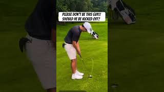 DON’T BE THIS GUY golf pga golfer golftips like subscribe americangolfer [upl. by Atnauqahs269]