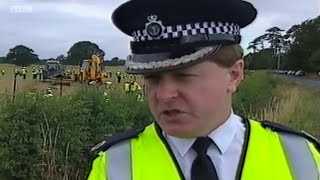 Newbury Bypass Protests  20 years on BBC Part 1  2016 [upl. by Saihttam378]