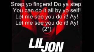 Lil John  Snap your fingers  Lyrics [upl. by Xxam]