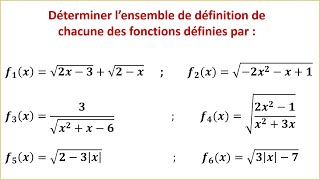 Devoir maison maths correction exercice 1 les fonctions domaine de définition et parité [upl. by Hatti735]