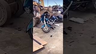 HARLEY DAVIDSON CRUSHED motorcycle [upl. by Dajma]