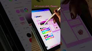 Creating my Digital Planner using Canva  digital Journal digital plannersamsunggalaxytabs9fe [upl. by Engedus]