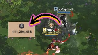 Final Caerleon Boss 💀  Albion Online  Ganking [upl. by Denney]