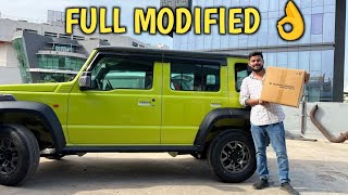 FIRST JIMNY 5 DOOR OFFICIALLY MODIFIED ✅👌 SEAT COVERS  ALLOYS  STYLING KIT 😍 JIMNY ACCESSORIES [upl. by Cinemod199]